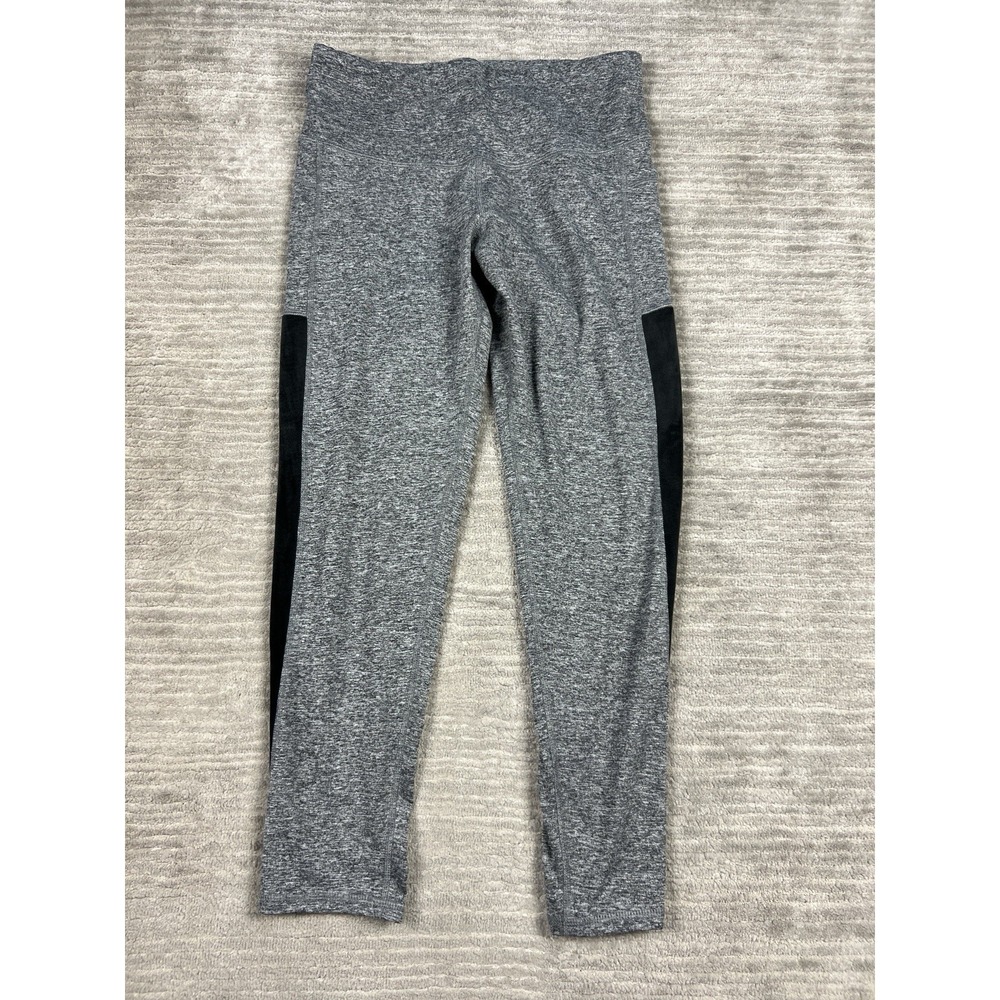 C9 by Champion Leggings Womens Large Gray Pull On Compression Athletic Gym Yoga